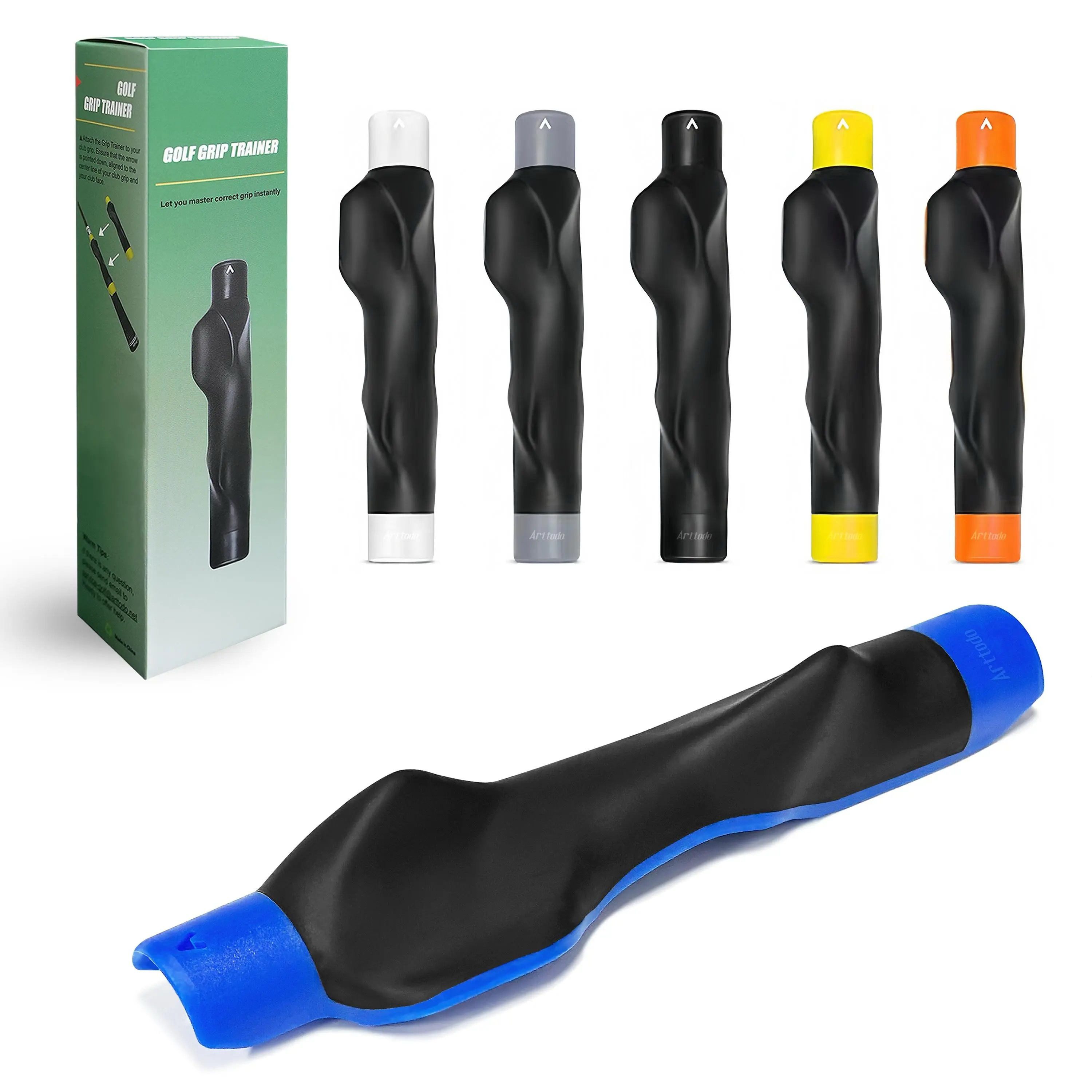 Golf Grip Trainer - Fix Swing Grip, Hand Position & Grasp, Correct Grip Posture